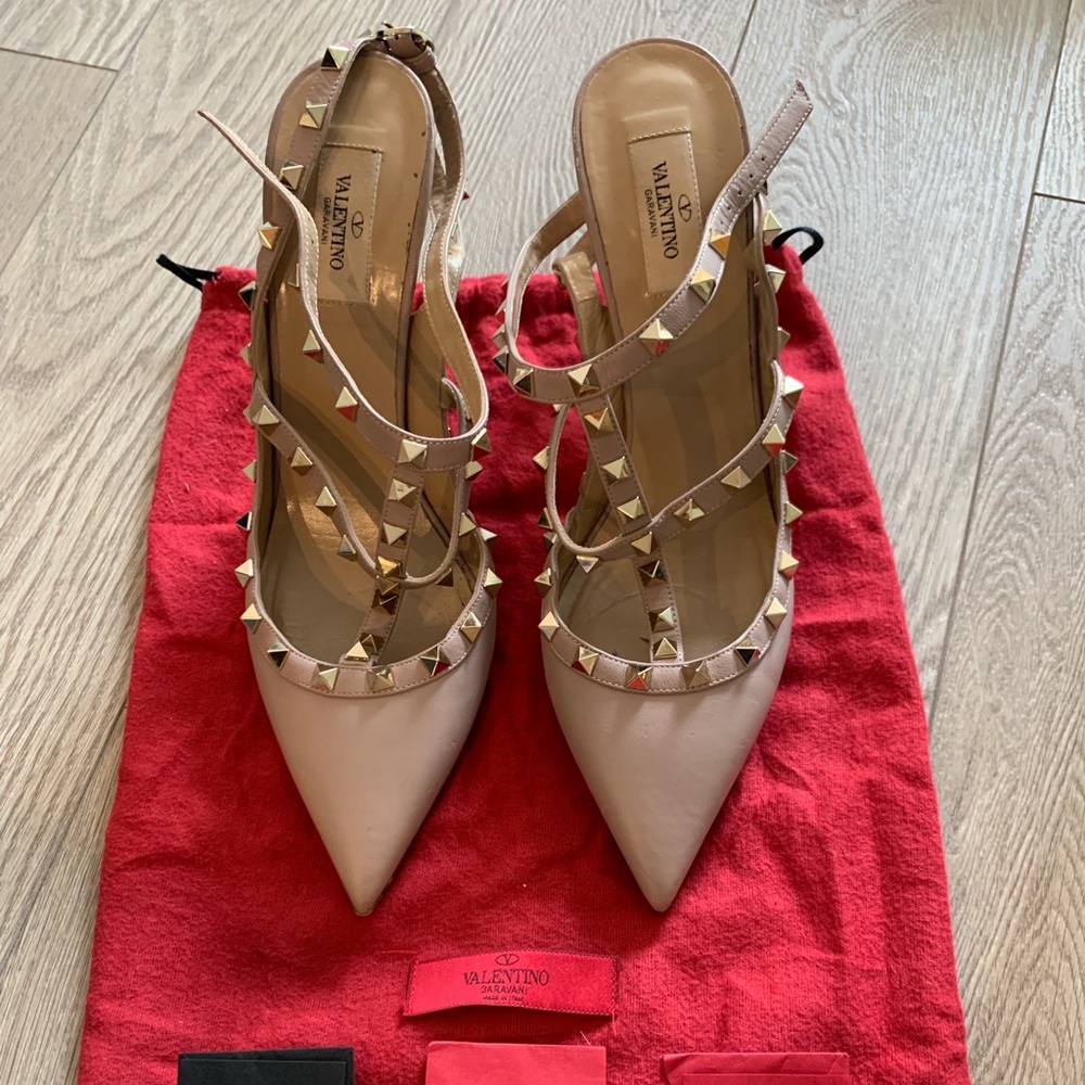 Valentino rock stud high heels
